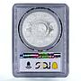 Mexico 1 onza Libertad Angel of Independence MS69 PCGS silver coin 2000