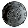 Burkina Faso 1000 francs Holy Crocodile Sacre in Dark Datina silver coin 2013