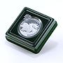 Transnistria 5 rubles Kolkotov Reserve Big Deer Animals Fauna silver coin 2007