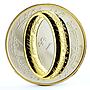 New Zealand 1 dollar Lord of the Rings The One Ring gilded silver coin 2003