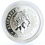 Australia 1 dollar Lunar Calendar I Year of the Rabbit gilded silver coin 1999