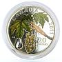 Canada 20 dollars Maple Leaf Crystal Raindrop proof silver coin 2011