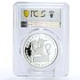 Finland 20 ecu Polar Landscapes Aurora Borealis PR69 PCGS silver coin 1997