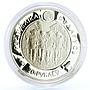Belarus 20 rubles Three Musketeers Athos Literature proof silver coin 2009