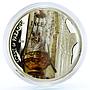 Palau 5 dollars Scent of Paradise Incense Lamp colored proof silver coin 2011