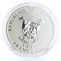 Cameroon 1000 francs Cupid Angel of Love Romance Feelings proof silver coin 2010