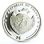 Palau 2 dollars Endangered Wildlife Dragonfly Fauna colored silver coin 2010
