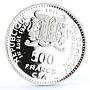 Benin Dahomey 500 francs 10 Years of Independence Oueme Woman silver coin 1971