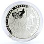 Kazakhstan 100 tenge Great Commanders Sultan Baybars Horseman silver coin 2012