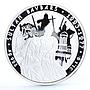 Kazakhstan 100 tenge Great Commanders Sultan Baybars Horseman silver coin 2012