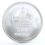 Mongolia 500 togrog Famous Politicians series John Kennedy silver Al coin 2007