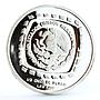 Mexico 2 pesos Senor de Las Limas Lord of Limes Statue proof silver coin 1996