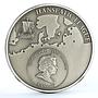 Cook Islands 5 dollars Hanseatic League Kaliningrad City Ship silver coin 2010