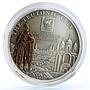 Cook Islands 5 dollars Hanseatic League Kaliningrad City Ship silver coin 2010