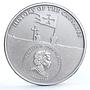 Cook Islands 5 dollars Fourth Crusade Dandolo of Venice Ship silver coin 2010