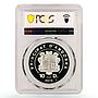 Andorra 10 diners Holy Helpers St. Catherine PR69 PCGS silver coin 2010