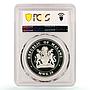 Malawi 20 kwacha Lunar Calendar Year of the Tiger Happy PR66 PCGS Ag coin 2010