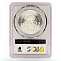 Mexico 1 onza Libertad Angel of Independence MS66 PCGS silver coin 1986