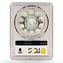 Mexico 1 onza Libertad Angel of Independence MS67 PCGS silver coin 2000