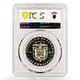 Panama 1 balboa Martin Luther King Freedom Church PR65 PCGS CuNi coin 1988