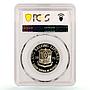 Philippines 1 piso Revolutionairy Jose Risal PR69 PCGS nickel coin 1975