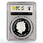 Australia 1 dollar Antartic South Magnetic Pole PR70 PCGS silver coin 2009