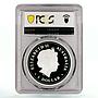 Australia 1 dollar Davis Antartic Station Ship PR70 PCGS silver coin 2007