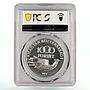 Hungary 1000 forint Protect Our World Fragile Bird Map MS69 PCGS Ag coin 1994
