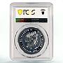 Niue 1 dollar Lunar Year of the Horse Rocking Toy PR68 PCGS silver coin 2014