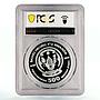 Rwanda 500 francs Lunar Year of the Horse Longevity PR69 PCGS silver coin 2014