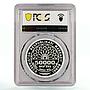 Uzbekistan 50000 som Traditional Navruz Holiday Branches PR70 PCGS Ag coin 2022