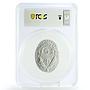 Niue 2 dollars Duchess of Marlborough Faberge Egg Art PR69 PCGS silver coin 2011