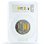 Palau 10 dollars Tiffany Art Baroque Style Sculptures MS70 PCGS silver coin 2009