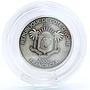 Ivory Coast 5000 francs Big African Five Leopard Animals Fauna silver coin 2018