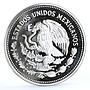 Mexico 100 pesos Monarch Butterflies Fauna proof silver coin 1987