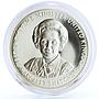 Britain 1st Lady Prime Minister Margaret Thatcher Woman Lion Ag medal coin 1979