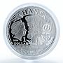 Niue 1 dollar Hanseatic Towns Slupsk silver proof coin 2010