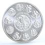 Mexico 1 onza Libertad Angel of Independence silver coin 2008