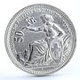 Switzerland 50 francs Oberhasli Shooting Festival William Tell silver coin 1984