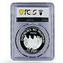 Philippines 25 piso 100 Years to Douglas McArthur PR69 PCGS silver coin 1980