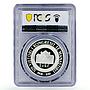 Albania 100 leke Prizren League Foundation Torch PR69 PCGS silver coin 2013
