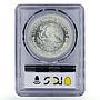 Mexico 1 onza Libertad Angel of Independence MS67 PCGS silver coin 1998