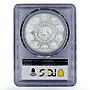 Mexico 1 onza Libertad Angel of Independence MS68 PCGS silver coin 2006