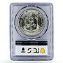 Philippines 1/2 piso 100 Years National Hero Jose Rizal MS63 PCGS Ag coin 1961