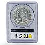 Philippines 1 piso Birth of Emilio Aguinaldo PL65 PCGS silver coin 1969