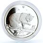 Isle of Man 1 crown Home Pets British Blue Cat Animals proof silver coin 1999