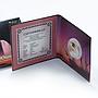 Niue 1 dollar Juno and Avos silver colored proof coin 2011