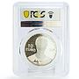 France 10 euro Painter Andy Warhol Making Money Art PR68 PCGS silver coin 2011