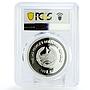 Laos 1000 kip Lunar Calendar Year of the Dragon PR69 PCGS colored Ag coin 2012