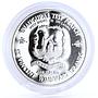 East Caribbean States 10 dollars Inaugural Test Match Sri Lanka silver coin 1997